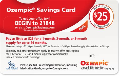 ozempic smart card canada|ozempic card savings card.